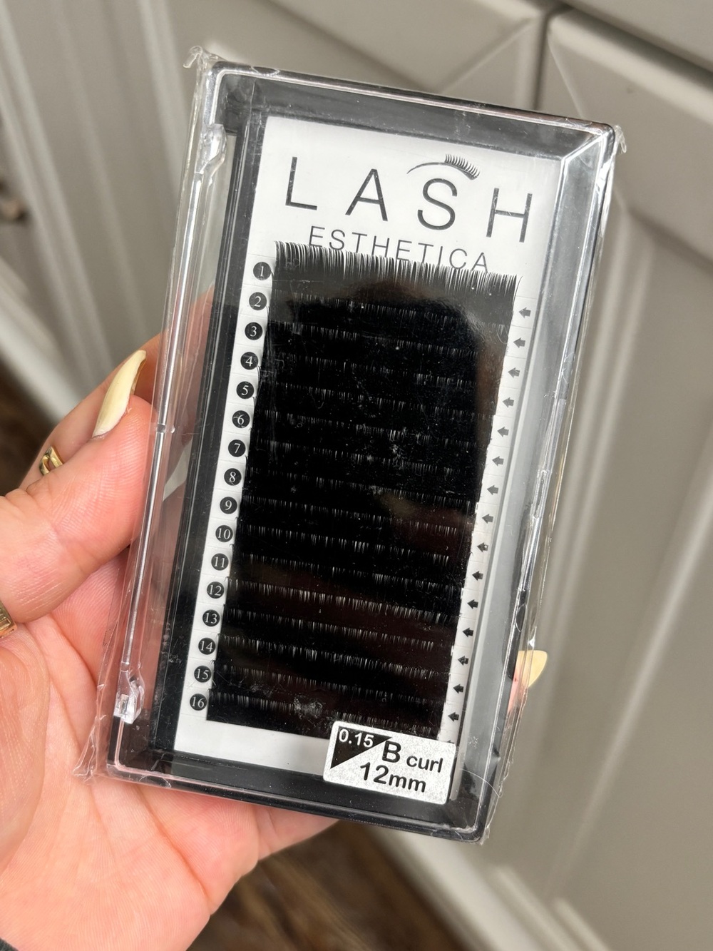 Lash Esthetica Professional Eyelash Extensions .15 B 12mm (NEW, SEALED)